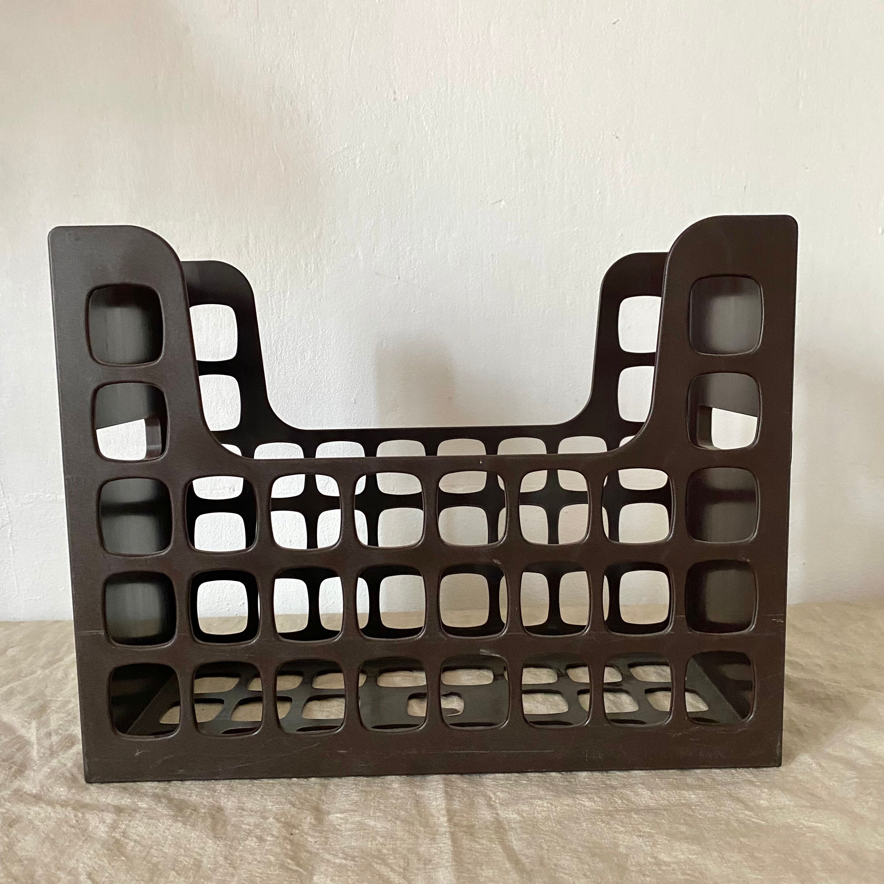 Vinyl holder, vintage document storage Decoflex