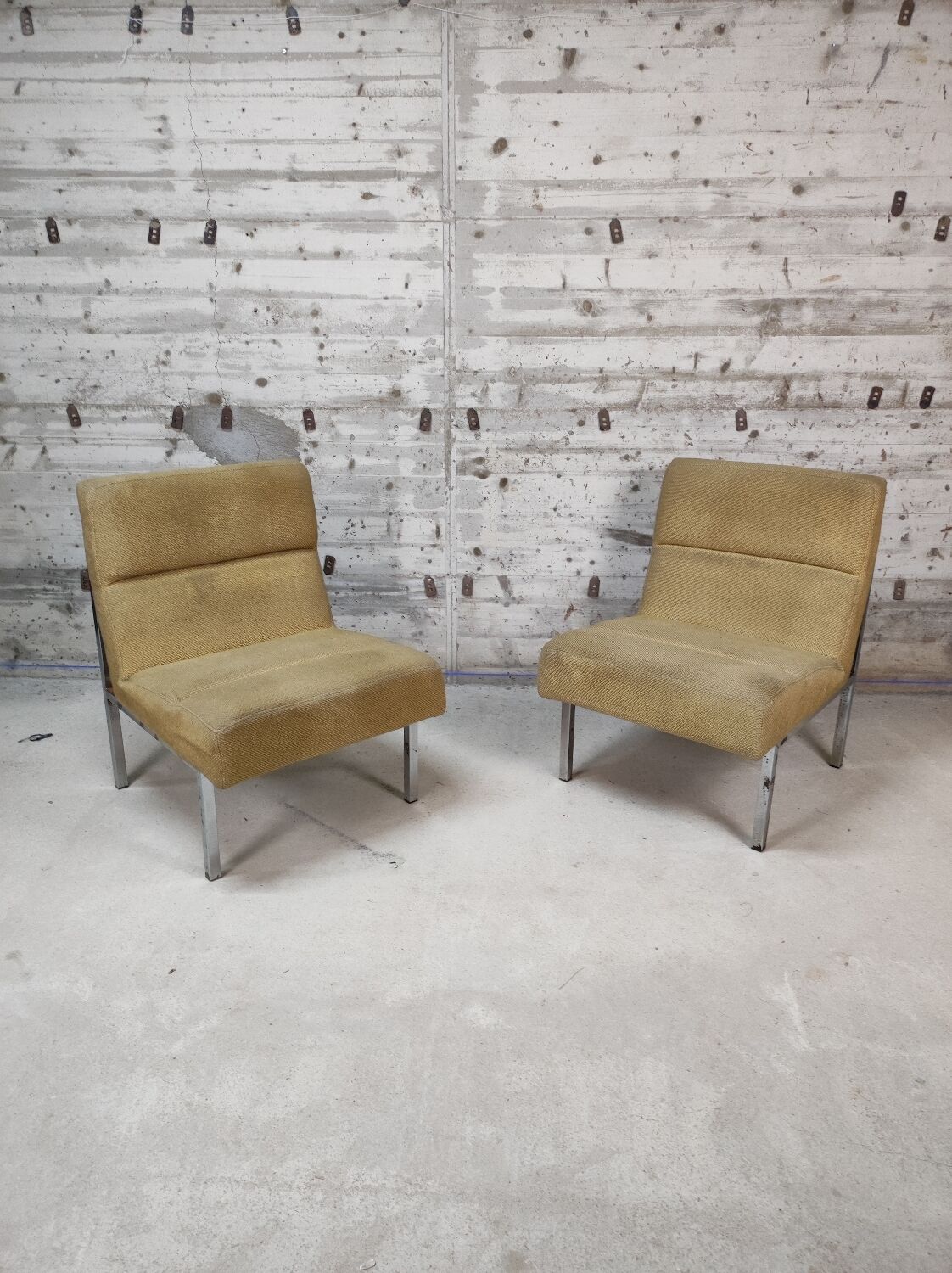 Pair of vintage armchairs
