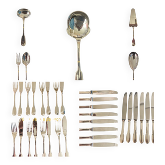 Christofle model cluny lot of cutlery very good condition