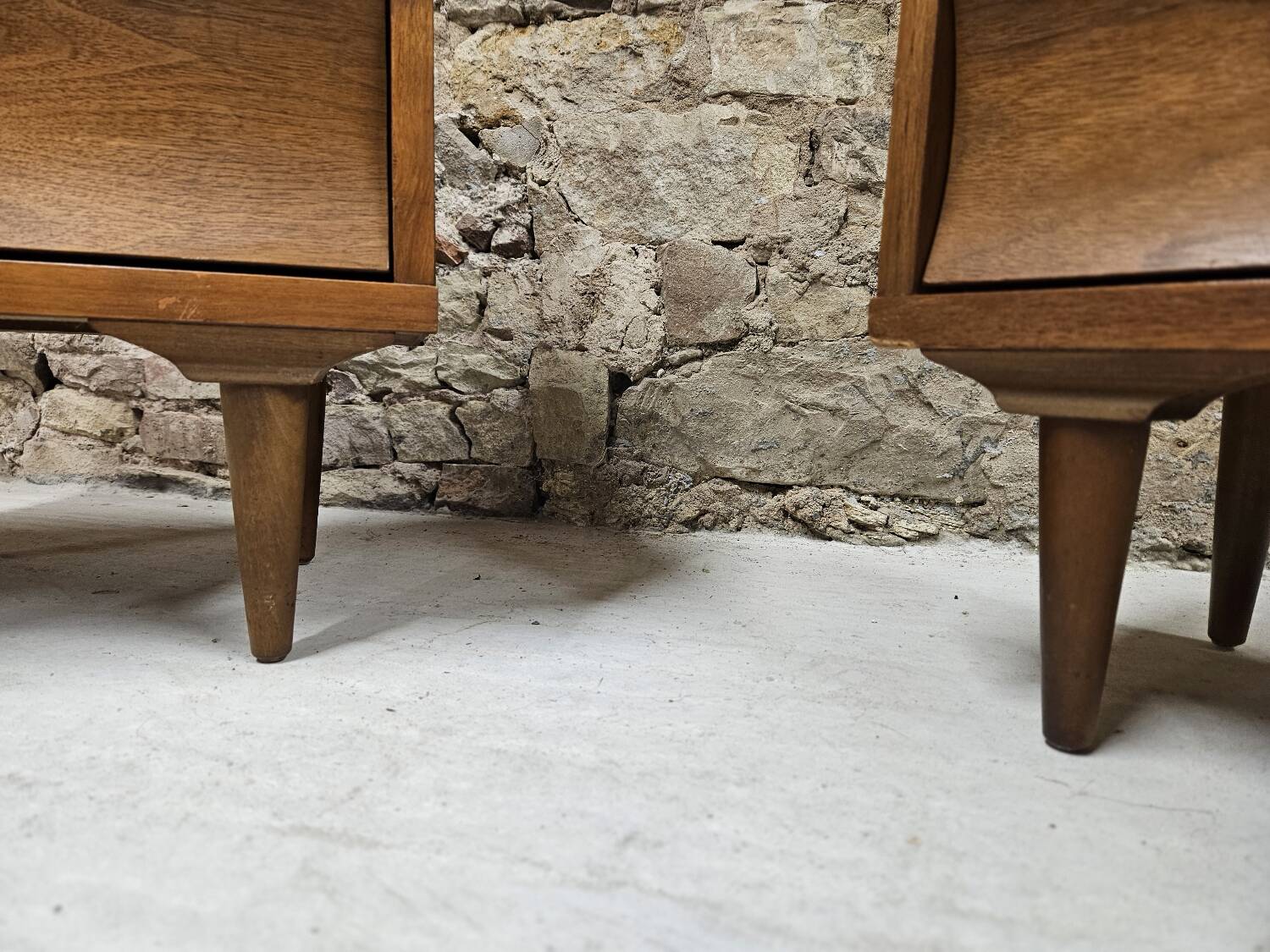 Paire de table de chevet Johnson Carper, 1960