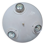 Ikea vintage white ceiling light 3 adjustable spots 90's