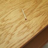 Ash bookcase, Danish design, 1970s, manufactured by Domino Møbel