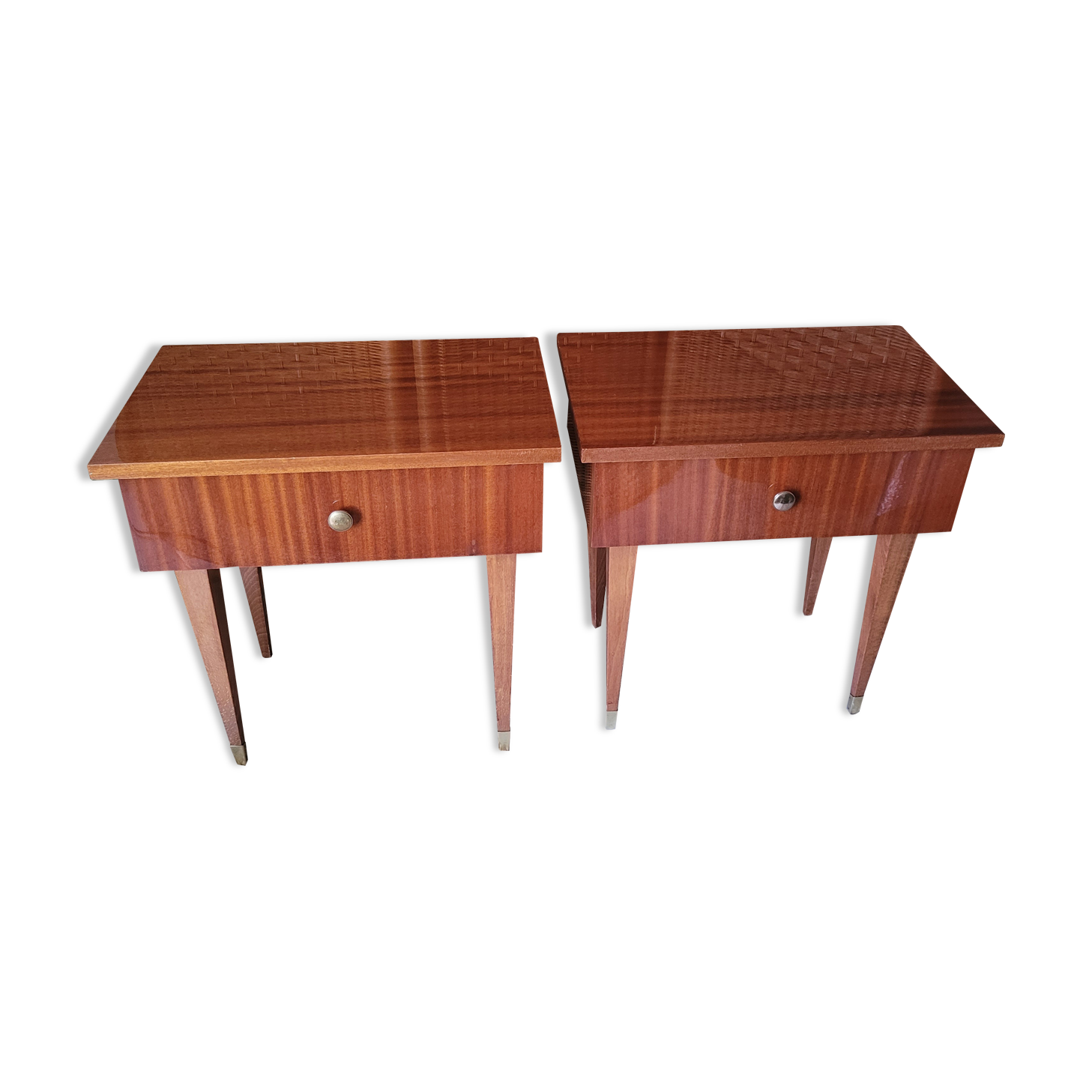 Paire de chevets 1960