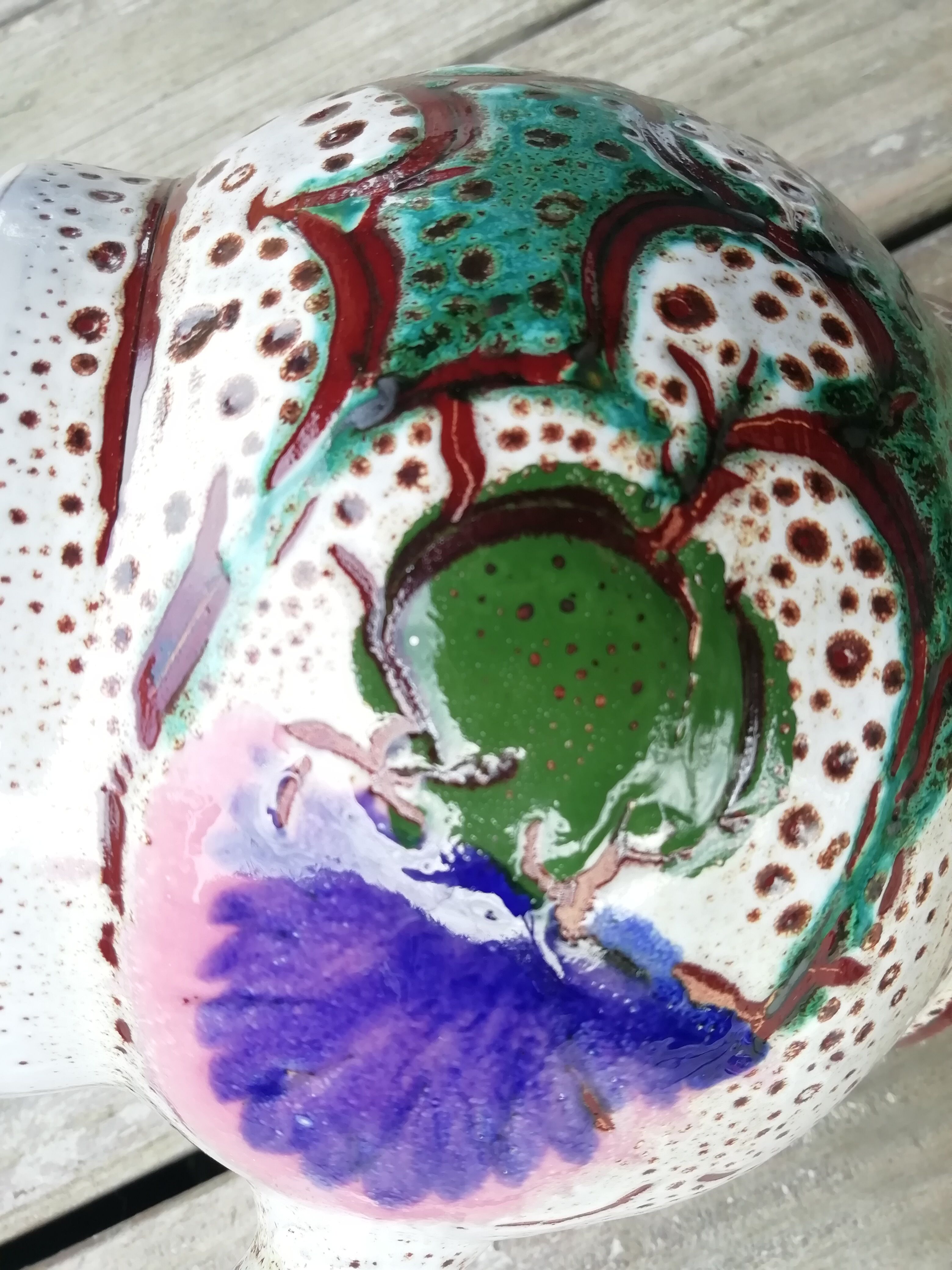 Pot thistles vallauris