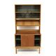 Bibliothèque scandinave en chêne, bertil fridhagen, bodafors, Suède, 1960