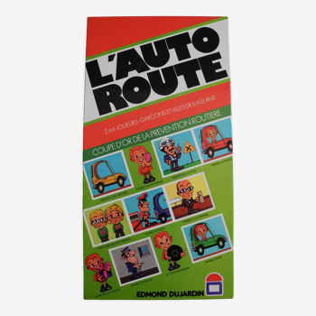 Jeu société L'Autoroute 1978 vintage