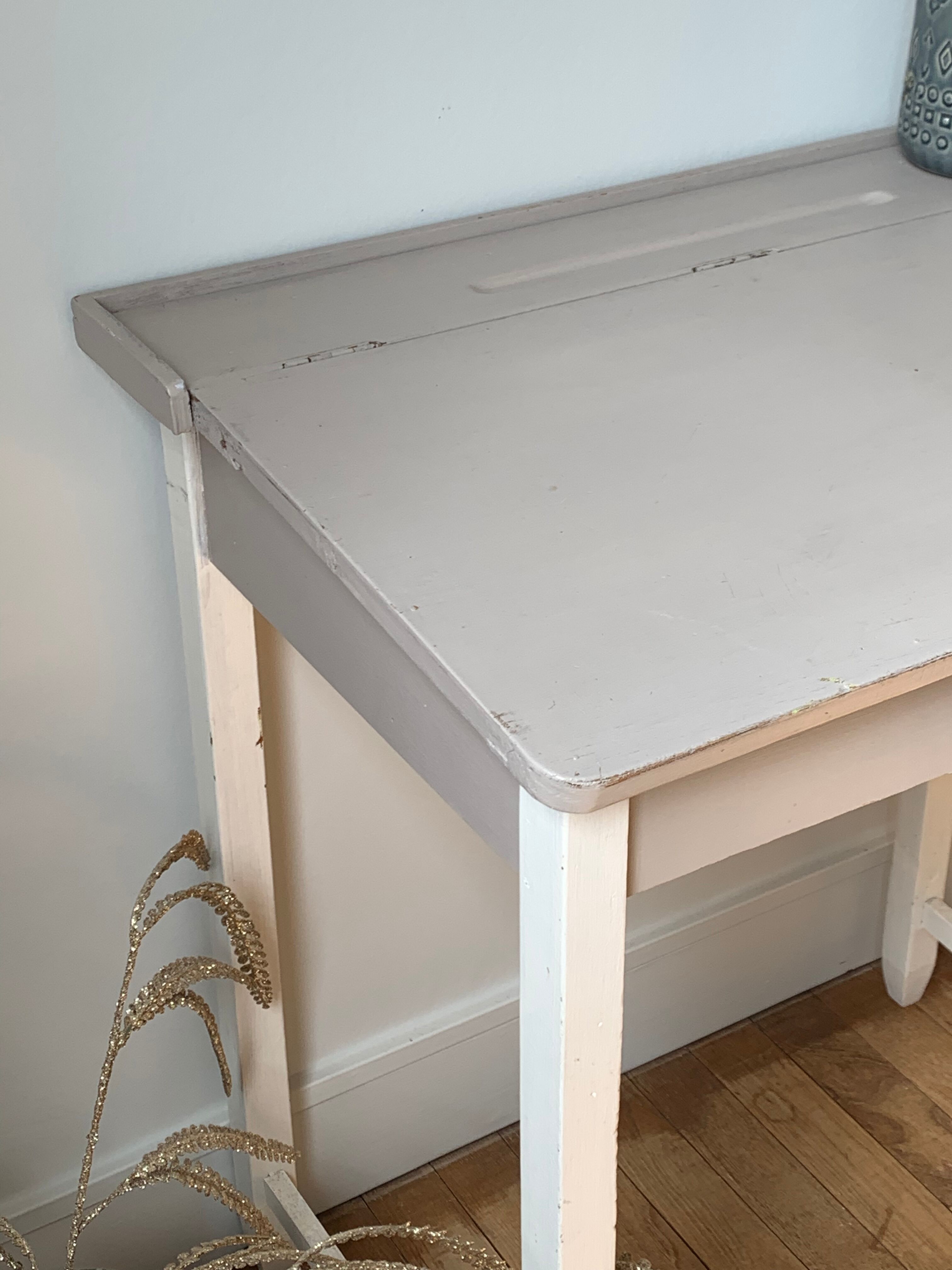 Pupitre, bureau bois