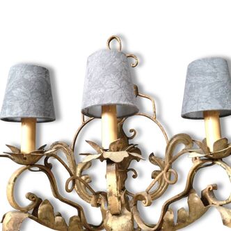 Pair applique 3 branches