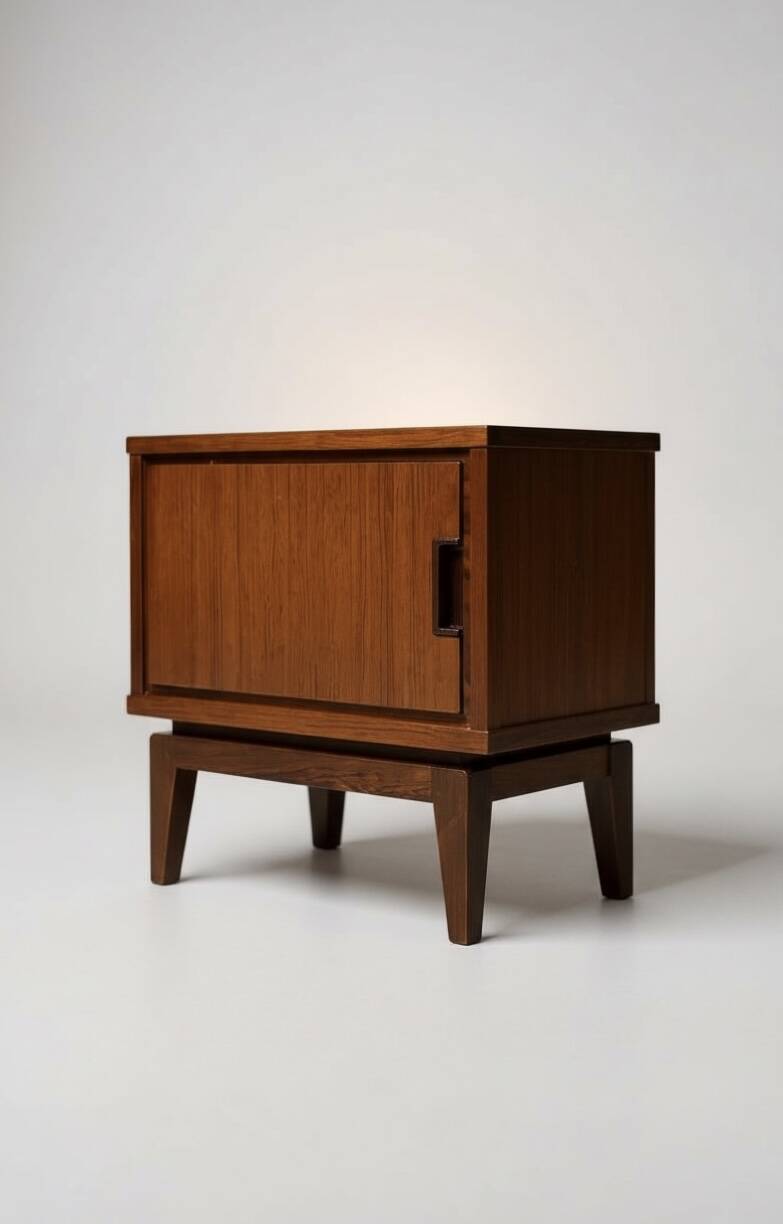 Pair of vintage Scandinavian bedside tables from the 60s/70s
