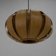 Midcentury Wooden Veneer Pendant, ULUV, 1960s