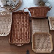 Ensemble divers de Vannerie en osier rotin