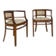 Italian side armchairs, 1920s/1930s