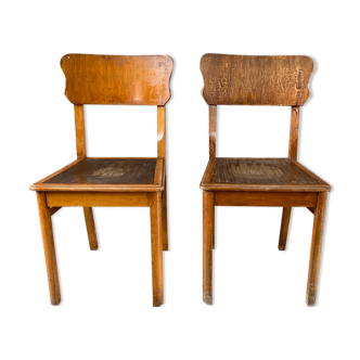 Lot de 2 chaises de bistrot