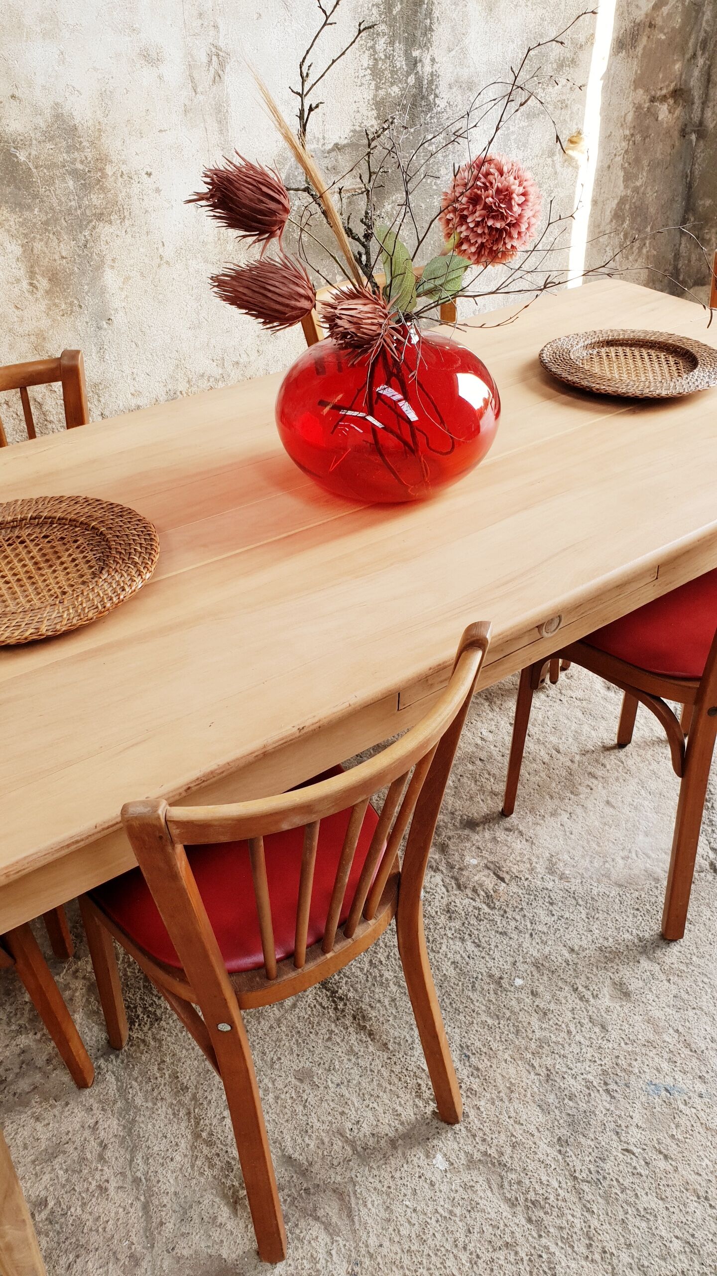 Vintage farmhouse table