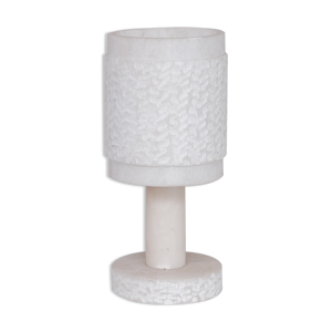 lampe de table en albâtre
