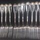 Silver shell cutlery