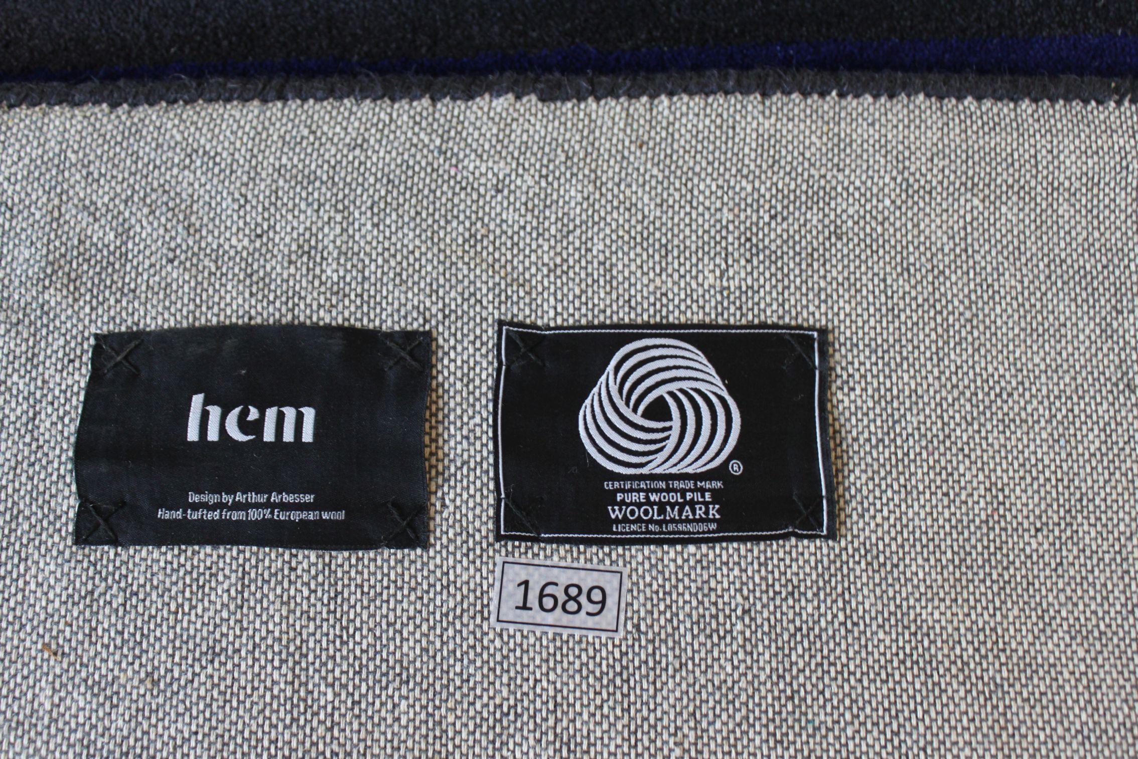 Carpet design Strip Rug by Arthur Arbesser for Hem.