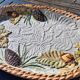 Serving dish Barbotine