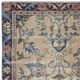 Handmade Turkish Rug for Bohemian and Classic Interiors. Vintage Floral Design Accent Rug