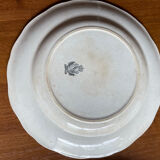Set of 5 earthenware plates from Luneville