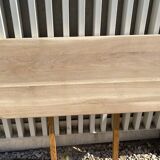 Stripped farmhouse table extensions up to 280 cm