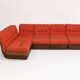 Luciano Frigerio ‘Can Can’ sectional sofa from 1960’s, Italy