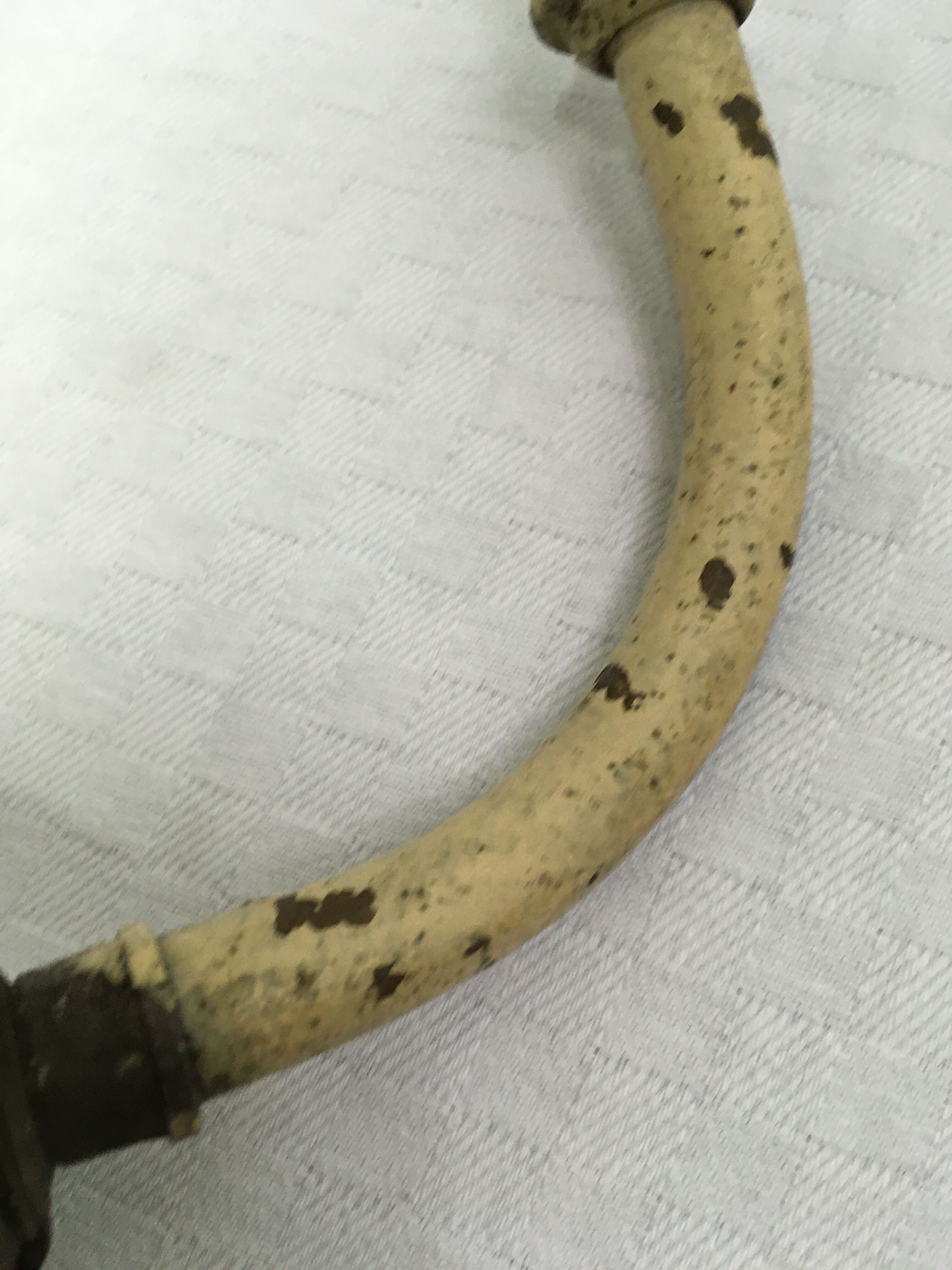 Wall lamp, art deco tulip colored glass