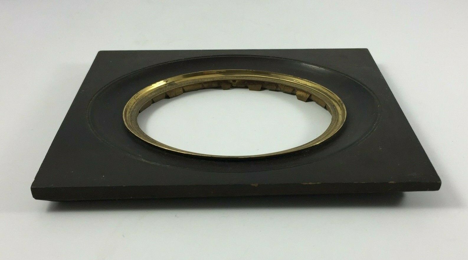 Frame of miniature wood and brass dore debut XlXeme