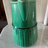 Sarreguemines green carafe number 3