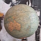 1950 standing globe