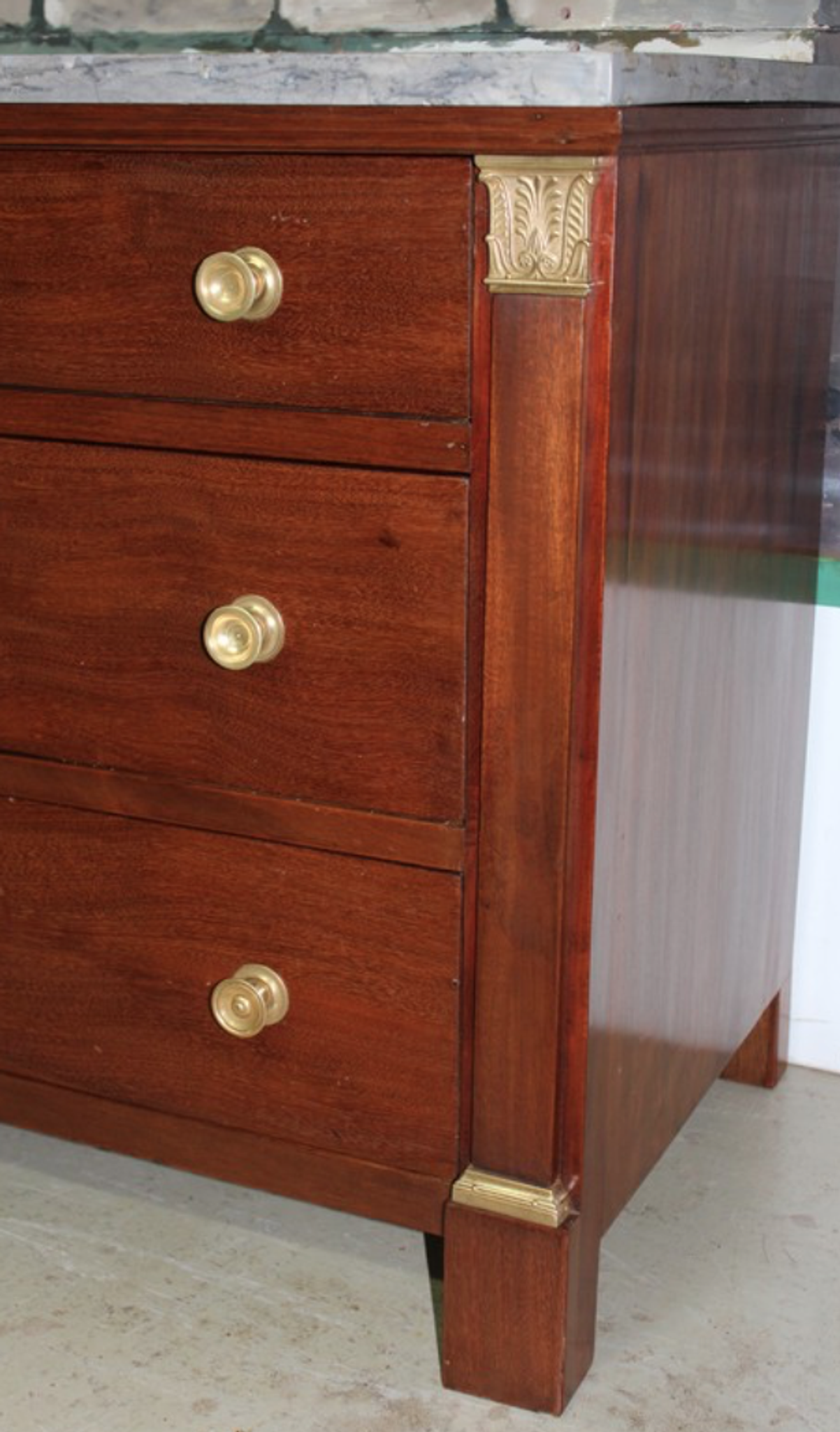 Directoire mahogany 18th century Dresser