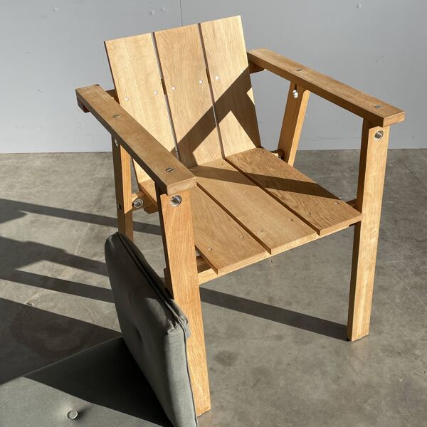 Piet hein eek / chaise en chêne massif / wehkamp / pays-bas 2013