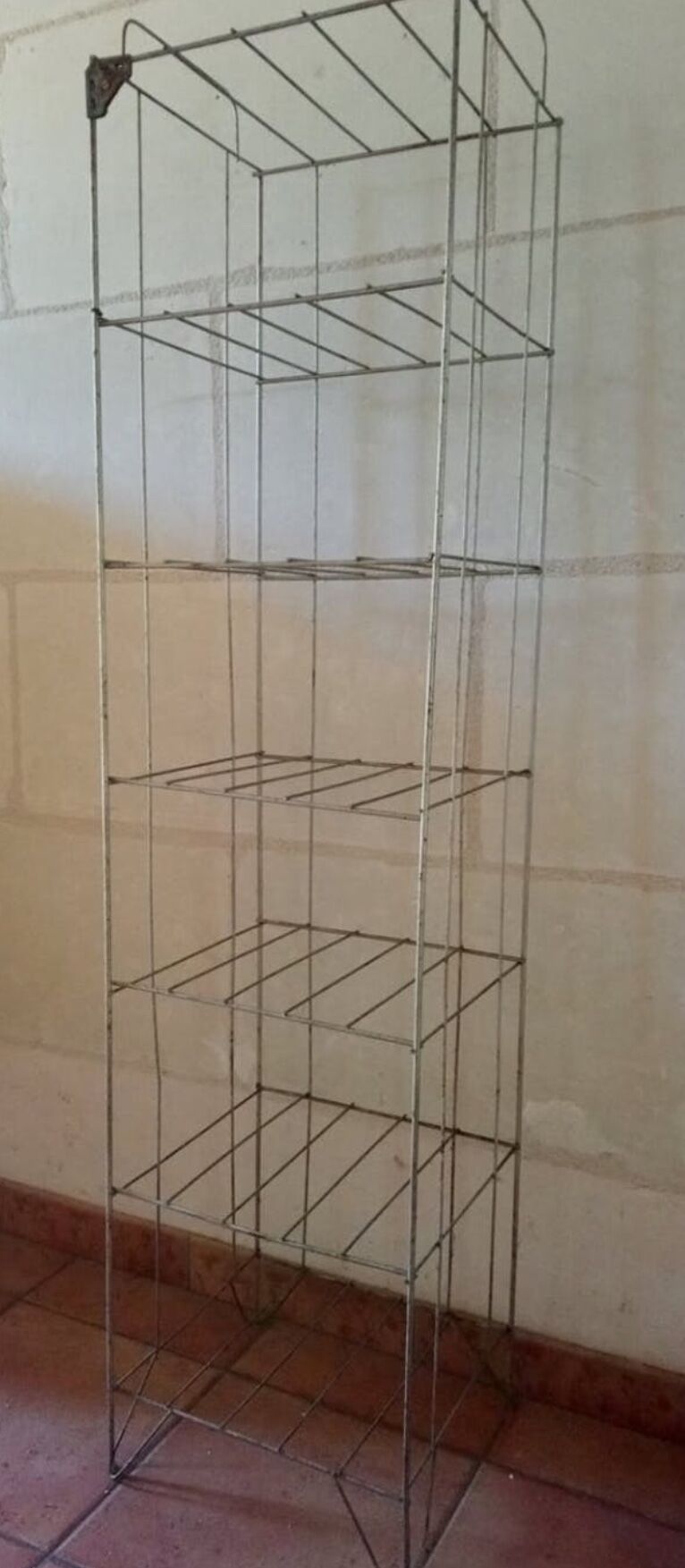 Display shelf of vintage trade