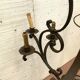 Louis xv style wrought iron chandelier twelve points of light xx century