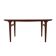 Table en teck, design danois, années 1970, designer : Johannes Andersen