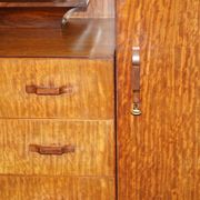 Art Deco Double Wardrobe Chest of Drawers 1920