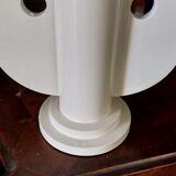 Rare white ceramic vase designed by Nathalie Du Pasquier for Alessio Sarri in 1989