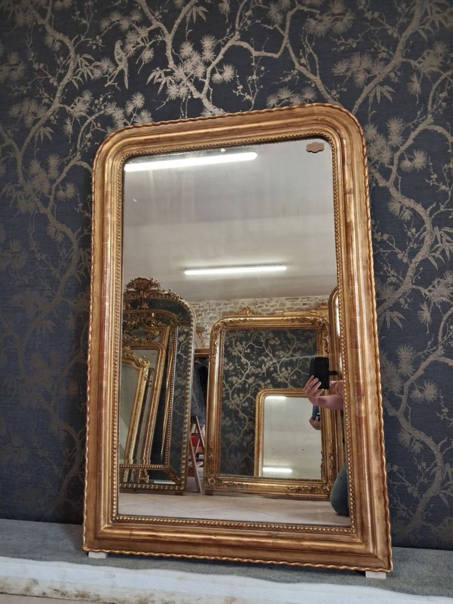Louis Philippe mirror 125 x 82