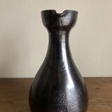 Robert Picault ceramics, black glazed earthenware, 1960