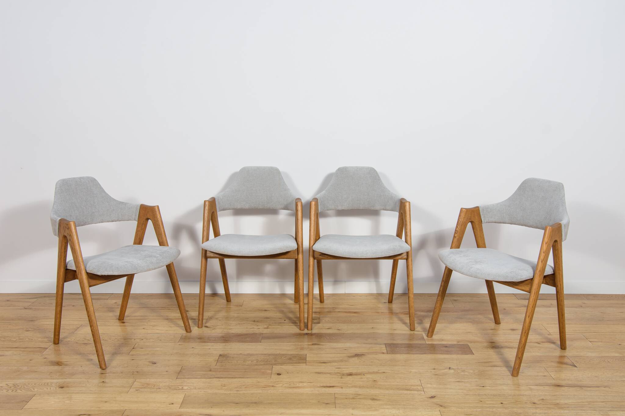 Compass dining chairs by Kai Kristiansen for Sva Møbler, 1960s, set of 4