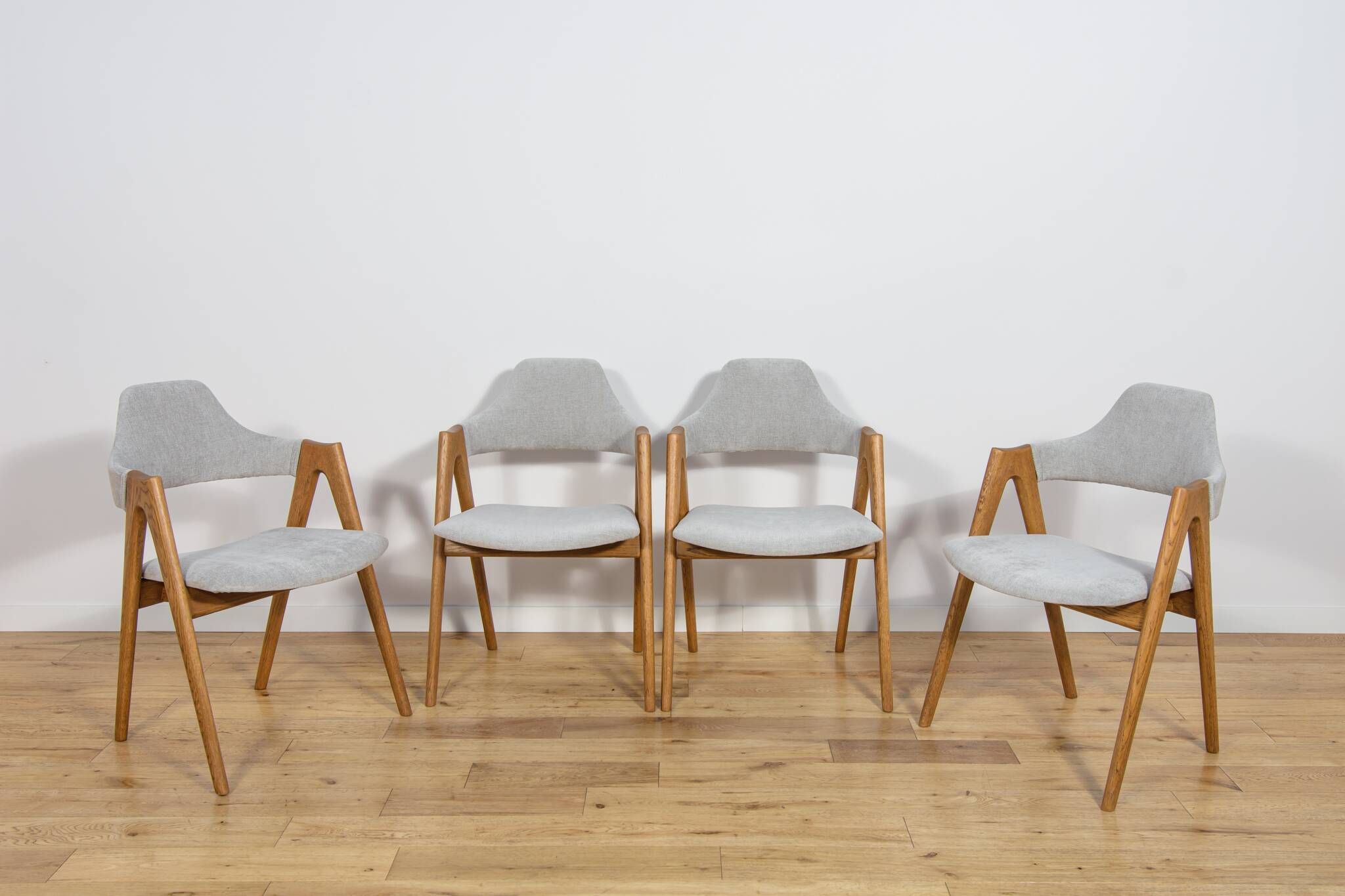 Compass dining chairs by Kai Kristiansen for Sva Møbler, 1960s, set of 4