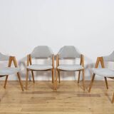Compass dining chairs by Kai Kristiansen for Sva Møbler, 1960s, set of 4
