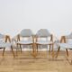 Compass dining chairs by Kai Kristiansen for Sva Møbler, 1960s, set of 4
