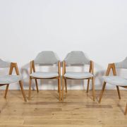 Compass dining chairs by Kai Kristiansen for Sva Møbler, 1960s, set of 4