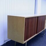 Mid Century Sideboard with brass legs