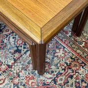 Set of 3 nesting tables in teak from the 1970s.