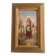 Oil painting on wood The Good Shepherd Christ Late 19th century