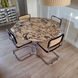 Marble dining table 70s
