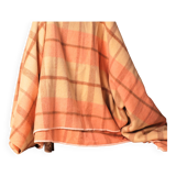 large warm wool blanket French blanket from the 50s.