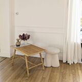 Rattan coffee table